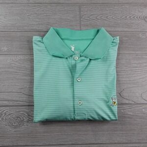 F&G Tech Polo Shirt Men's Large Winged Foot Golf Club Performance Stretch